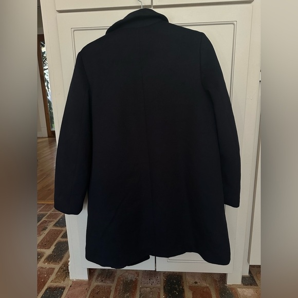 Max Mara Leisure Blu Notte Clava Coat NWT Size 6 - Picture 11 of 14